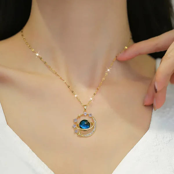 Starry Planet Necklace