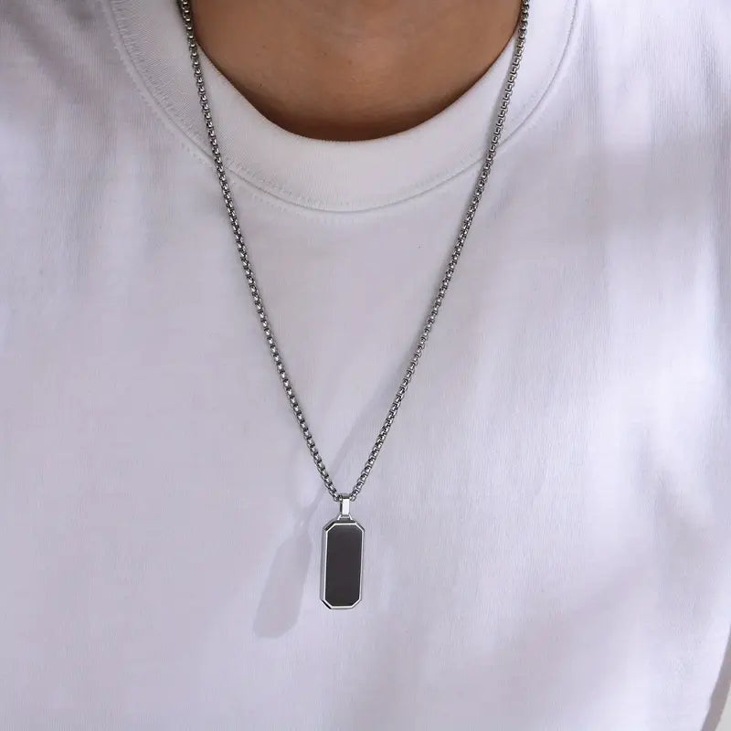 Elegant Men's Stainless Steel Necklace